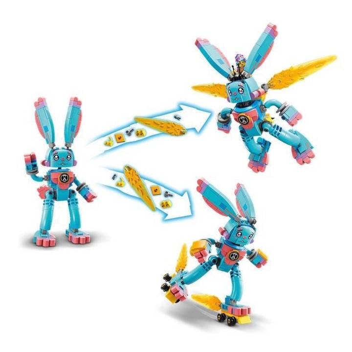 LEGO DREAMZzz 71453 Izzie et Bunchu le Lapin, Jouet avec Figurines de