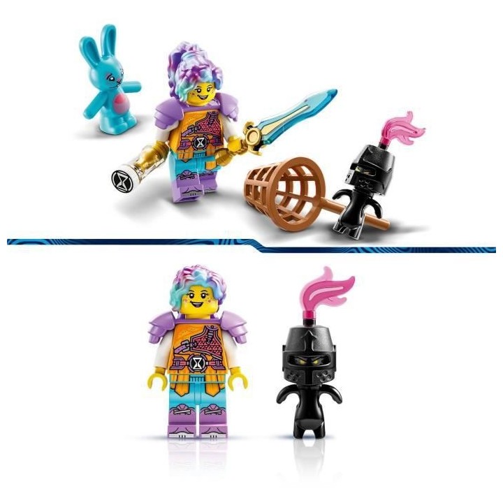 LEGO DREAMZzz 71453 Izzie et Bunchu le Lapin, Jouet avec Figurines de