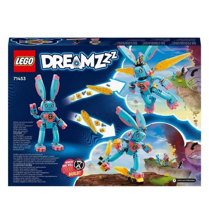 LEGO DREAMZzz 71453 Izzie et Bunchu le Lapin, Jouet avec Figurines de