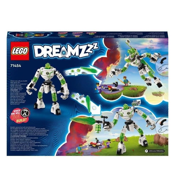LEGO DREAMZzz 71454 Mateo et Z-Blob le Robot, Jouet avec Grande Figuri