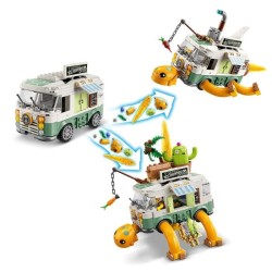 LEGO DREAMZzz 71456 Le Van Tortue de Mme Castillo, Jouet de Camping-Car 2-en-1, avec Mateo et Zoey