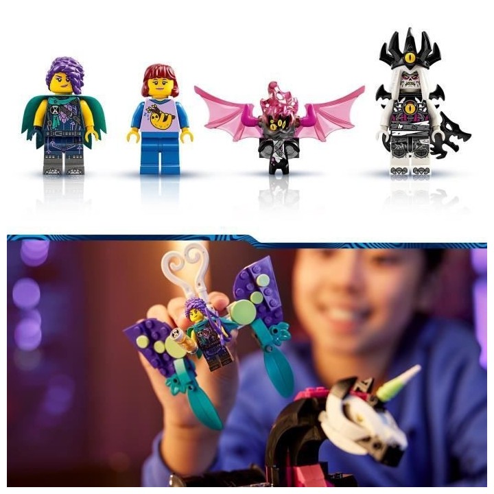 LEGO DREAMZzz 71457 Pégase, le Cheval Volant, Jouet 2-en-1, avec Le R