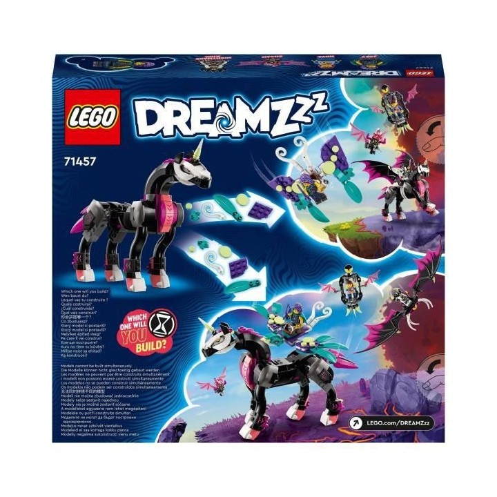 LEGO DREAMZzz 71457 Pégase, le Cheval Volant, Jouet 2-en-1, avec Le R