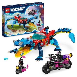 LEGO DREAMZzz 71458 La Voiture Crocodile, Jouet de Voiture 2-en-1, un
