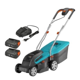 Tondeuse sans fil GARDENA PowerMax 32/36V P4A - 32 cm + 2 batteries 18