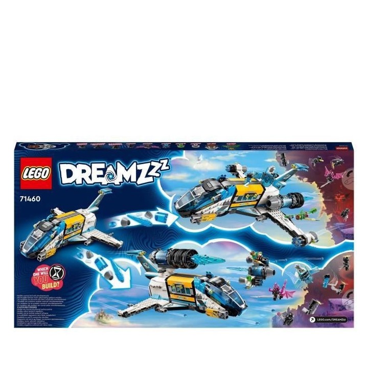 LEGO DREAMZzz 71460 Le Bus de l'Espace de M. Oz, Jouet de Vaisseau Spa