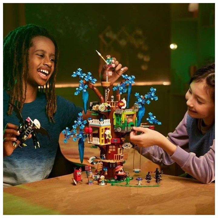 LEGO DREAMZzz 71461 La Cabane Fantastique dans l'Arbre, Jouet, avec Mi