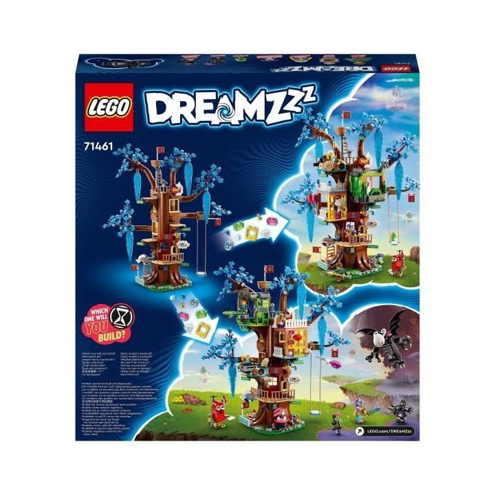 LEGO DREAMZzz 71461 La Cabane Fantastique dans l'Arbre, Jouet, avec Mi