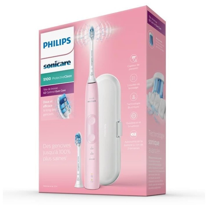 Philips Sonicare Brosse a Dents Electrique Protective Clean 5100 Gum C
