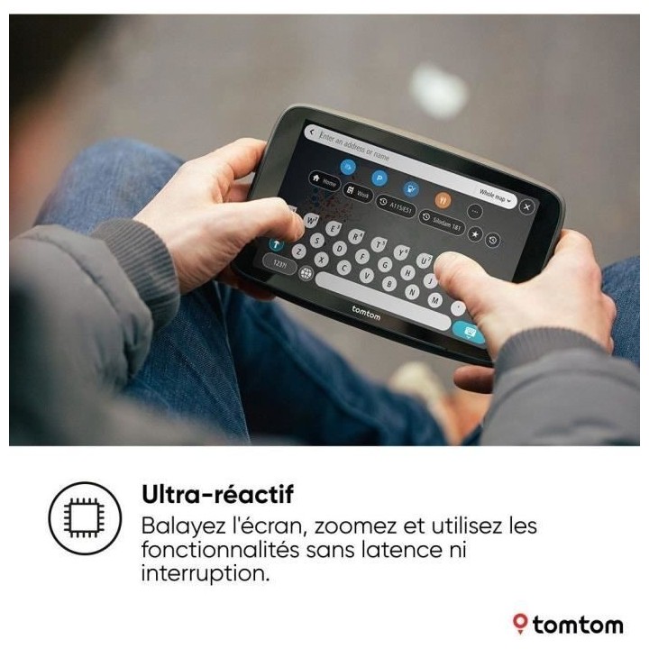 GPS poids lourd - TOM TOM - GO Expert Plus - Ecran HD 7 - Planificati