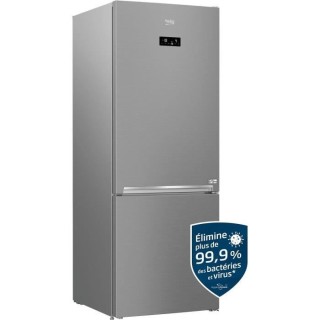 BEKO RCNE560E40ZLXPHUN - Réfrigérateur combiné - 508L (350+158L) -