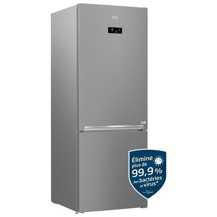 BEKO RCNE560E40ZLXPHUN - Réfrigérateur combiné - 508L (350+158L) -