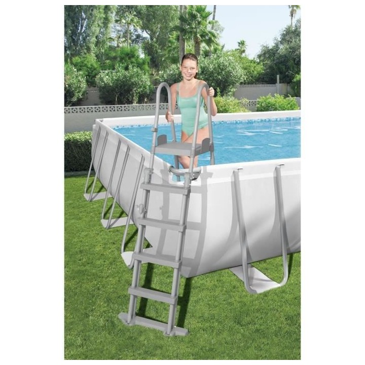 Kit Piscine hors sol tubulaire BESTWAY Power Steel™- 732 x 366 x H 1