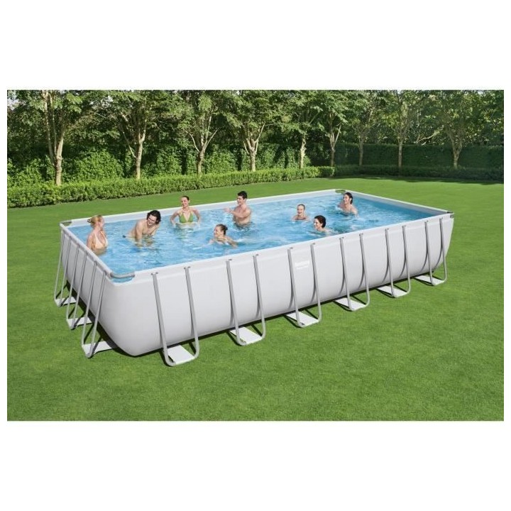 Kit Piscine hors sol tubulaire BESTWAY Power Steel™- 732 x 366 x H 1