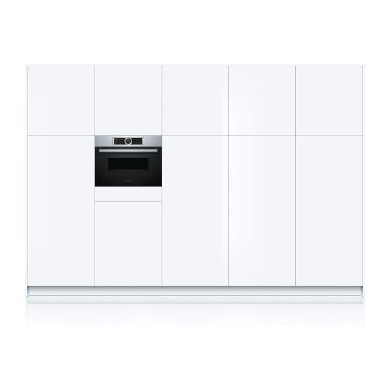 Four intégrable combiné micro-ondes BOSCH - CMG633BS1 - 45x59x55 cm - Inox