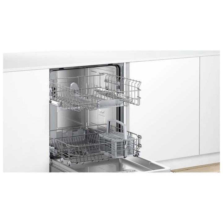 Lave-vaisselle intégrable BOSCH SMI4HTW35E SER4 - 12 couverts - Induc