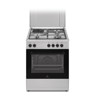 Cuisiniere mixte CONTINENTAL EDISON CECM60FCS - 3 feux gaz + 1 électr
