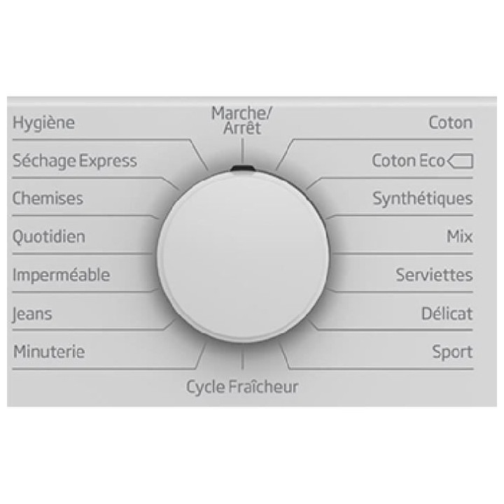 Seche-linge a condensation BEKO DCB7114GA0W - 7 kg - Classe B - Tambou