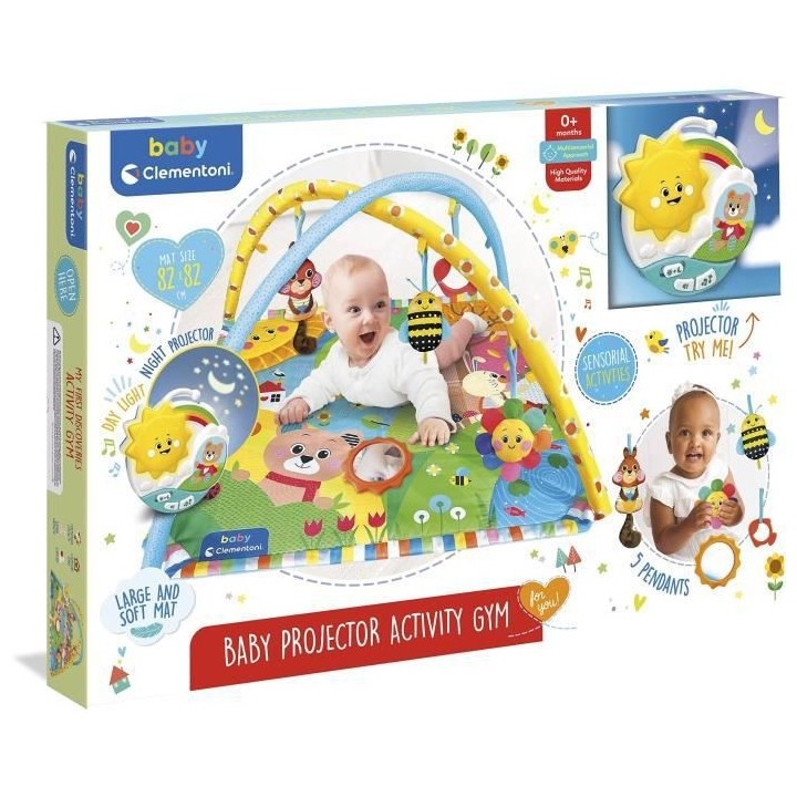 Baby Clementoni - Tapis, arches et projecteur - Baby Projector Activit