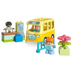 LEGO DUPLO 10988 Le Voyage en Bus, Jouet Éducatif pour Développer la