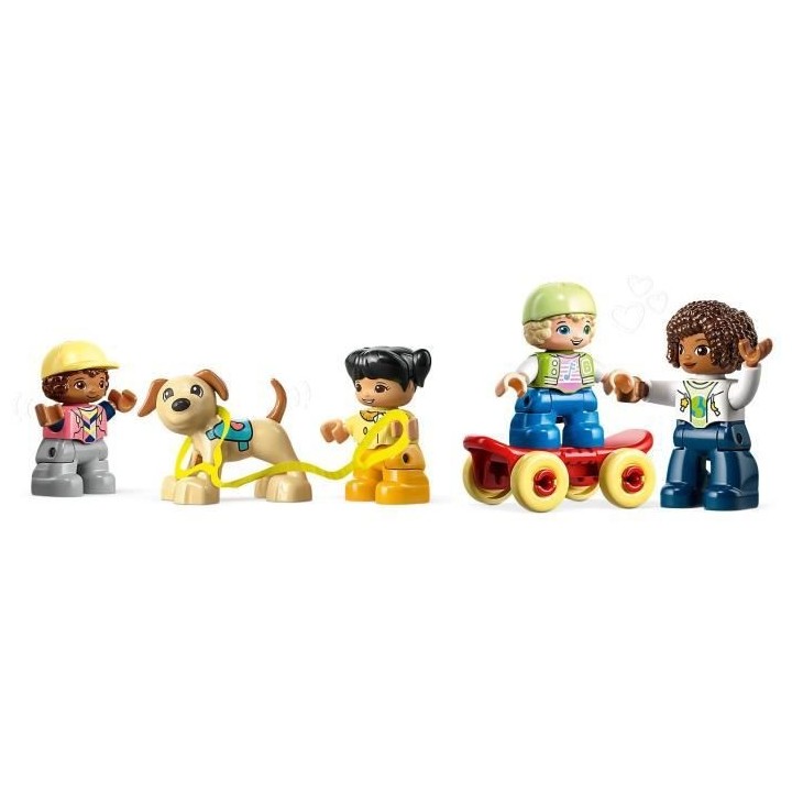 LEGO DUPLO 10991 L'Aire de Jeux des Enfants, Jouet pour Apprendre les