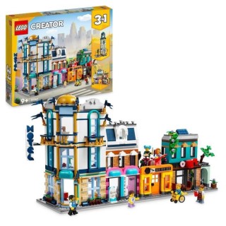 LEGO Creator 31141 La Grand-rue, Jouet de Construction avec Gratte-Cie
