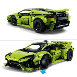 LEGO Technic 42161 Lamborghini Huracán Tecnica, Kit de Maquette de Voiture pour Enfants Fans de Sport Automobile