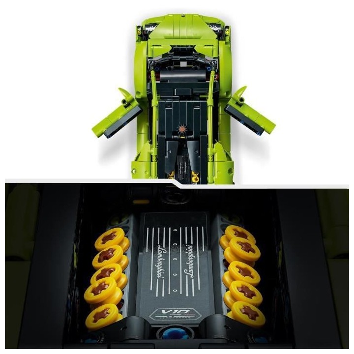 LEGO Technic 42161 Lamborghini Huracán Tecnica, Kit de Maquette de Vo