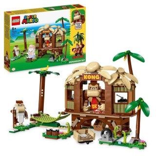 LEGO Super Mario 71424 Ensemble d'Extension La Cabane de Donkey Kong,