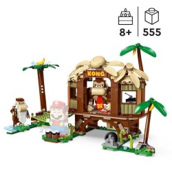 LEGO Super Mario 71424 Ensemble d'Extension La Cabane de Donkey Kong, Jouet a Combiner avec Pack de Démarrage