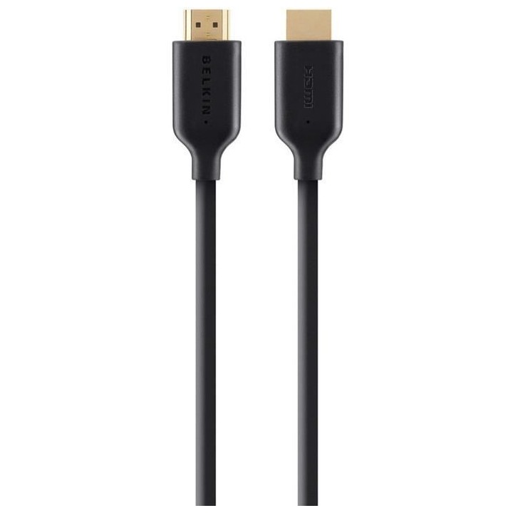 BELKIN Câble HDMI M/M - High Speed W Ethernet - 2 m - Doré noir