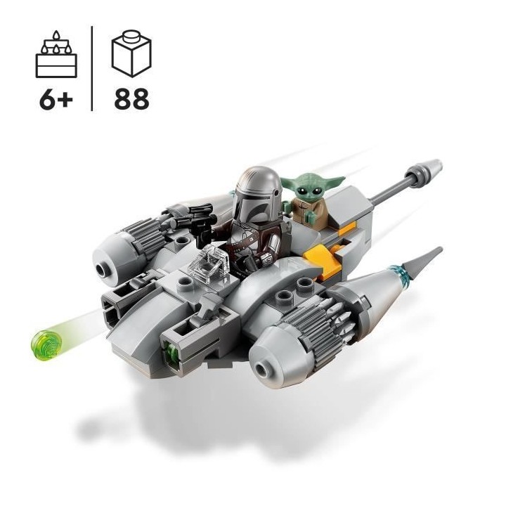 LEGO Star Wars 75363 Microfighter Chasseur N-1 du Mandalorien, Jouet L