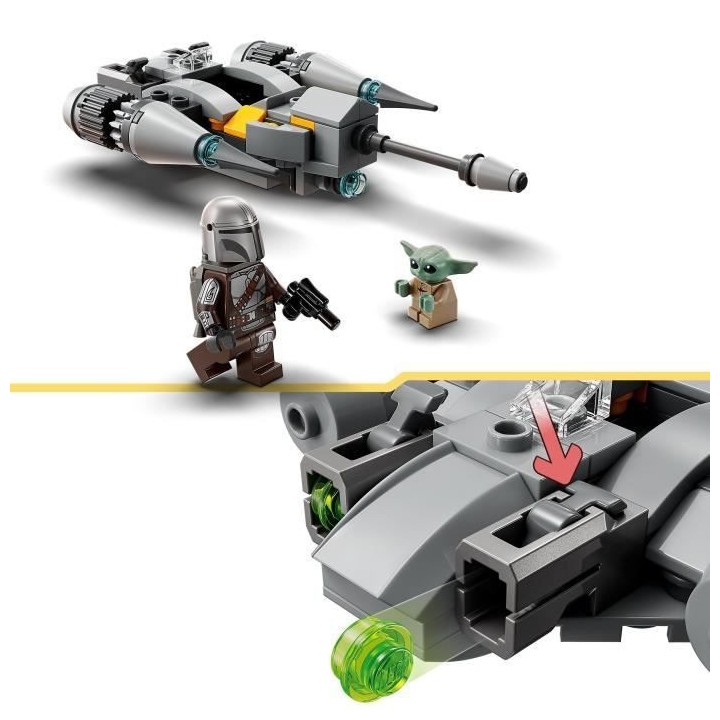 LEGO Star Wars 75363 Microfighter Chasseur N-1 du Mandalorien, Jouet L