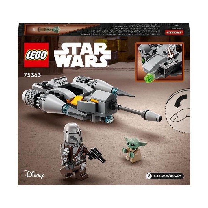 LEGO Star Wars 75363 Microfighter Chasseur N-1 du Mandalorien, Jouet L