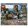 LEGO Star Wars 75365 La Base Rebelle de Yavin 4, Jouet avec 10 Minifigurines dont Luke Skywalker, la Princesse Leia