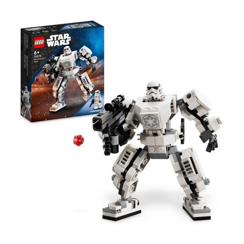 LEGO Star Wars 75370 Le Robot Stormtrooper, Jouet pour Enfants, Figurine a Construire avec Minifigurine