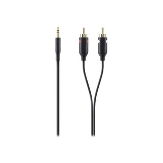 BELKIN Câble audio RCA x 2 (M) pour stéréo mini jack (M) - 1 m - Do