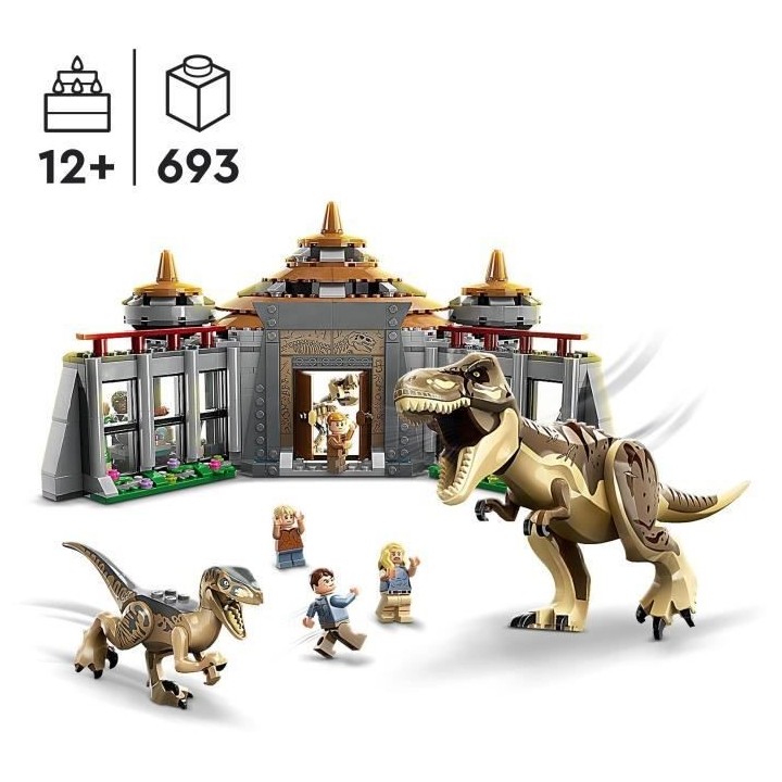 LEGO Jurassic Park 76961 Le Centre des Visiteurs : l'Attaque du T. Rex