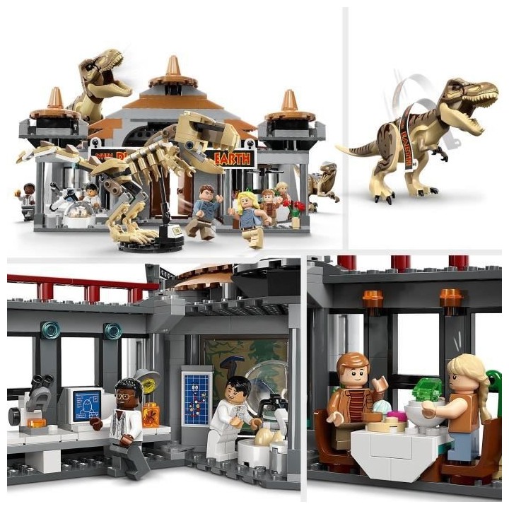 LEGO Jurassic Park 76961 Le Centre des Visiteurs : l'Attaque du T. Rex