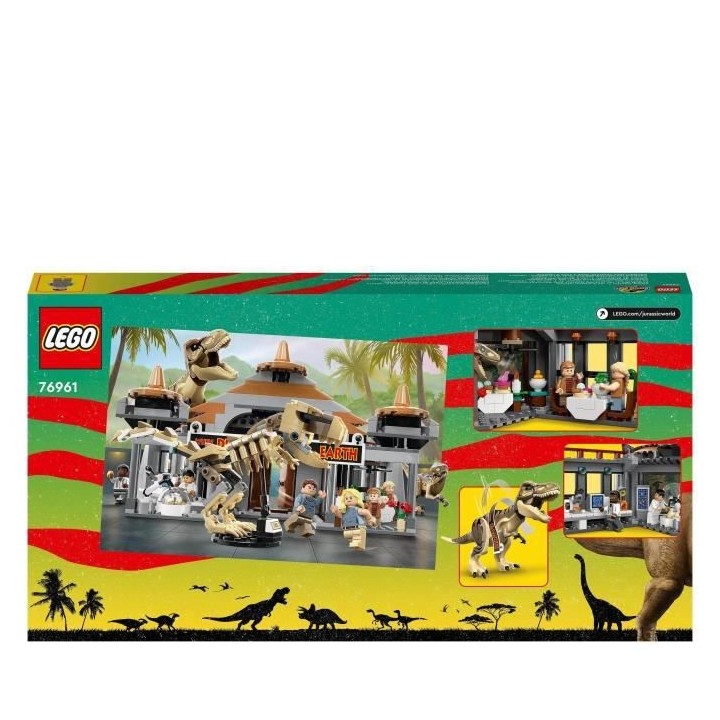 LEGO Jurassic Park 76961 Le Centre des Visiteurs : l'Attaque du T. Rex