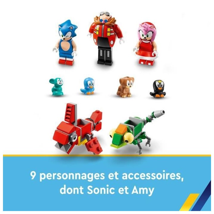 LEGO Sonic the Hedgehog 76994 Sonic et le Défi du Looping de Green Hi