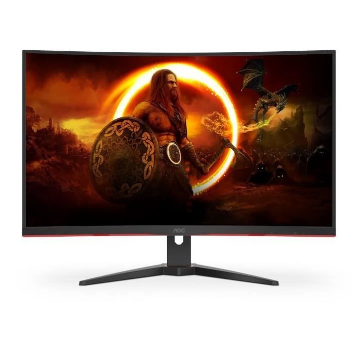 Ecran PC - AOC - C32G2ZE/BK - 31,5 VA Incurvé FHD 0,5ms 240Hz HDMI Di