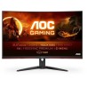 Ecran PC - AOC - C32G2ZE/BK - 31,5 VA Incurvé FHD 0,5ms 240Hz HDMI DisplayPort Pivot Freesync