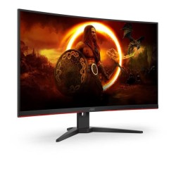 Ecran PC - AOC - C32G2ZE/BK - 31,5 VA Incurvé FHD 0,5ms 240Hz HDMI DisplayPort Pivot Freesync