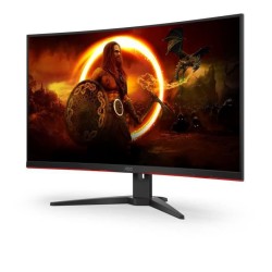 Ecran PC - AOC - C32G2ZE/BK - 31,5 VA Incurvé FHD 0,5ms 240Hz HDMI DisplayPort Pivot Freesync