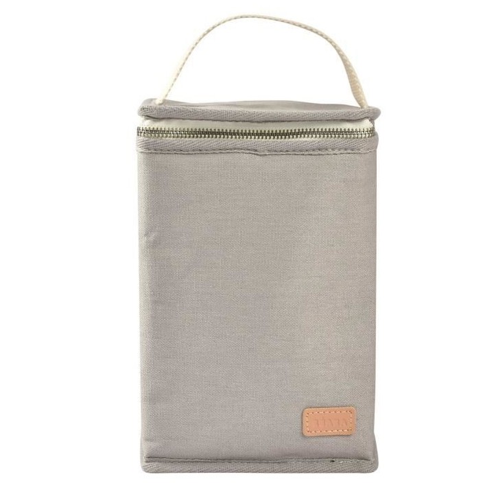BEABA, Pochette repas bébé, isotherme, gris perle