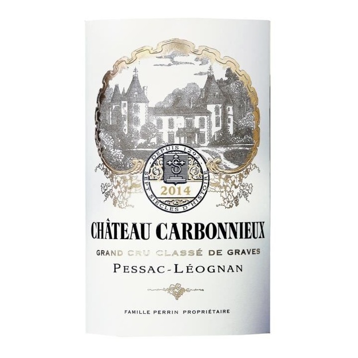 CHÂTEAU CARBONNIEUX 2020 Pessac Léognan Grand cru classé Vin de Bor