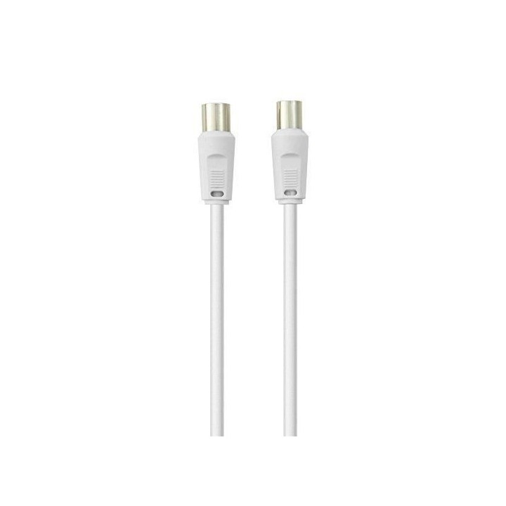 BELKIN Câble antenne Coax M F - 2 m - Blanc