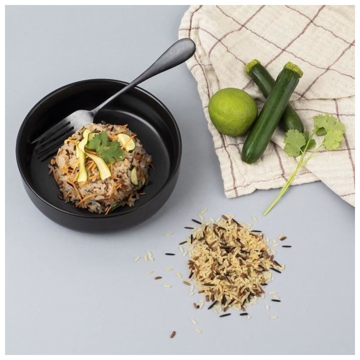 HKoeNIG ORYZA8 - Cuiseur a riz 1,8L - 700W - Revetement anti-adhésif