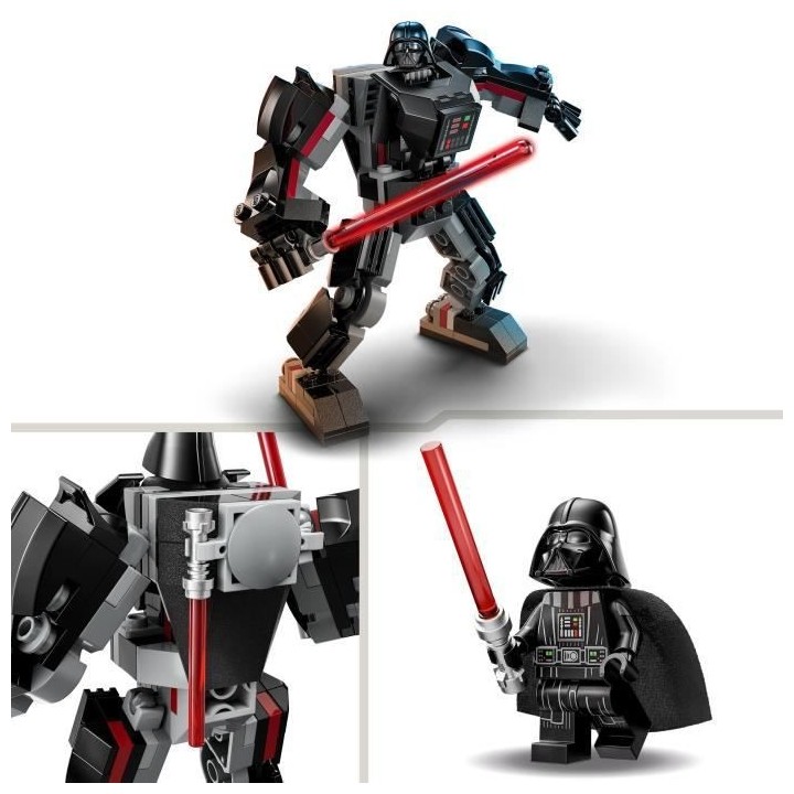 LEGO Star Wars 75368 Le Robot Dark Vador, Jouet de Figurine avec Minif